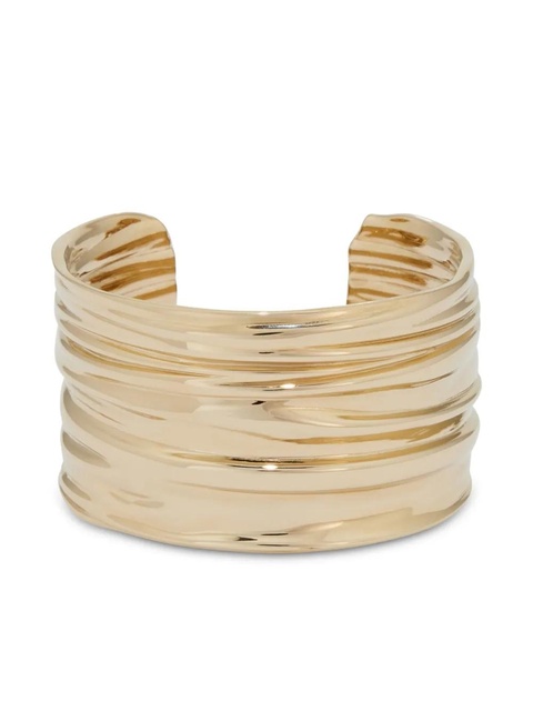 Ferragamo large Draped Bangle bracelet - Gold - zdjęcie produktu nr 1