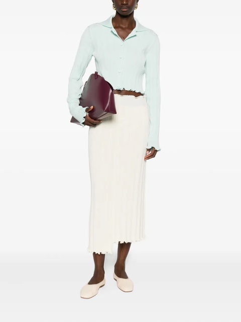 Jil Sander knitted cardigan - Blue - zdjęcie produktu nr 1