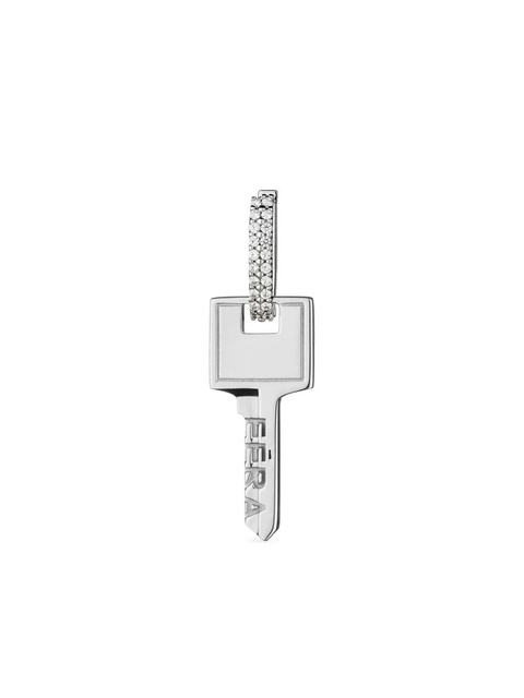 EÉRA 18K white gold Key Small earring - zdjęcie produktu nr 1