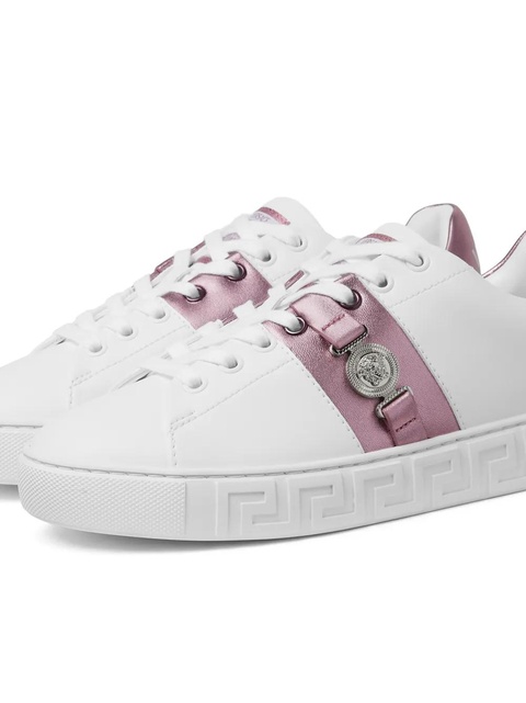 Versace Greca embellished sneakers - White - zdjęcie produktu nr 2