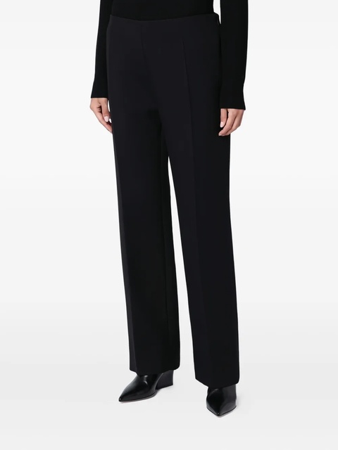 The Row straight-leg wool-silk trousers - Black - zdjęcie produktu nr 2