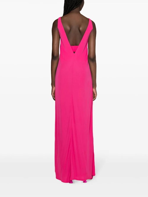 PINKO Cabreo V-neck maxi dress - zdjęcie produktu nr 2