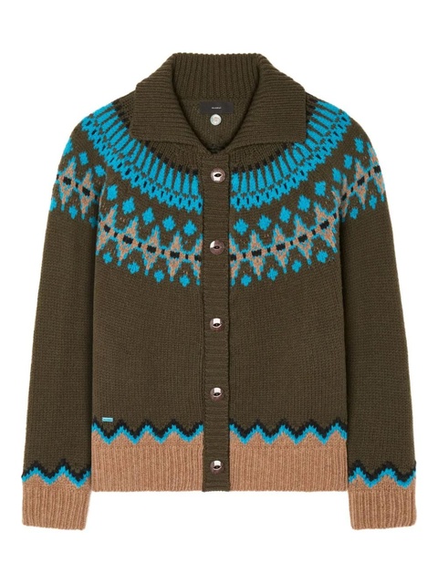 Alanui Sweet Winter cardigan - Green - zdjęcie produktu nr 1
