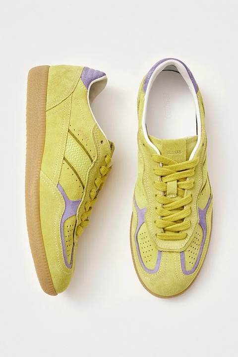 Alohas sneakersy zamszowe Tb.490 damskie kolor żółty S100471-08 - zdjęcie produktu nr 2