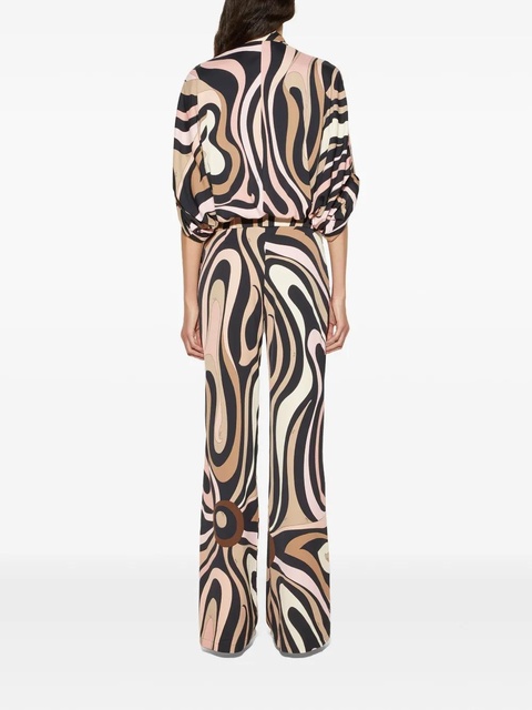 PUCCI marmo-print jumpsuit - Black - zdjęcie produktu nr 2