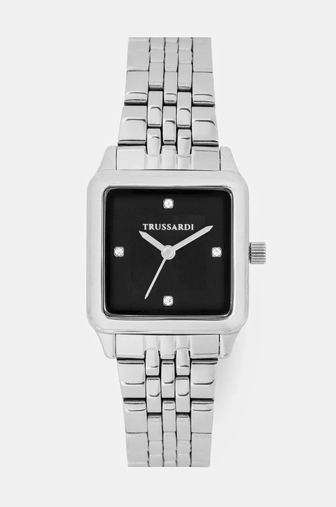 Trussardi zegarek T- FORMA damski kolor srebrny R2453173502 - zdjęcie produktu nr 1
