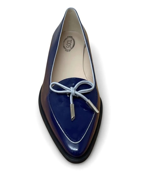 Tod's tie ballet flats - Blue - zdjęcie produktu nr 2