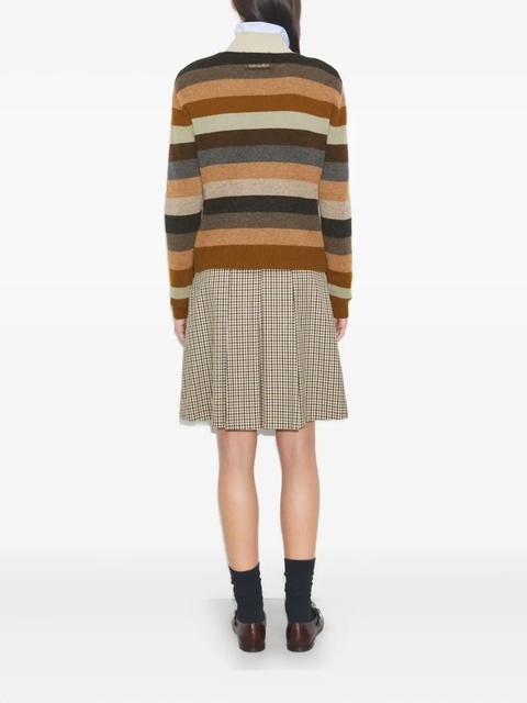 Tory Burch wool turtleneck sweater - Brown - zdjęcie produktu nr 2