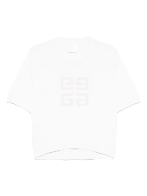 Givenchy 4G-detail cashmere top - White - zdjęcie produktu nr 1