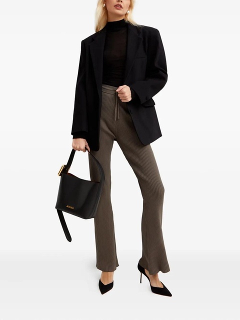 Nanushka Alea ribbed trousers - Brown - zdjęcie produktu nr 2