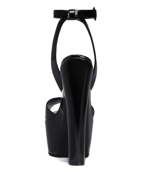 Giuseppe Zanotti 170mm Tarifa platform sandals - Black - zdjęcie produktu nr 1