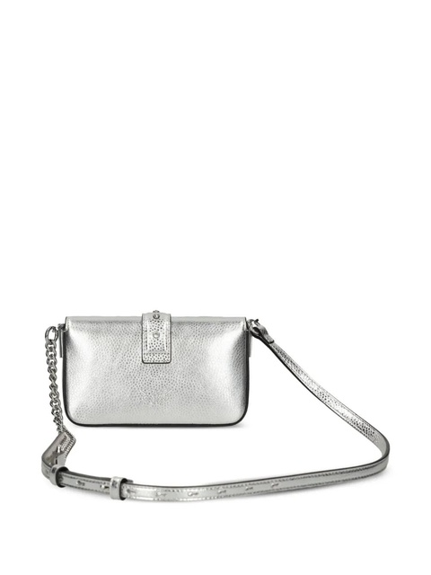 PINKO embellished-buckle cross body bag - Silver - zdjęcie produktu nr 2