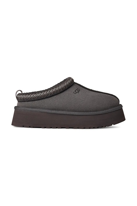 UGG kapcie zamszowe Tazz II kolor szary 1174471.OBS - zdjęcie produktu nr 1