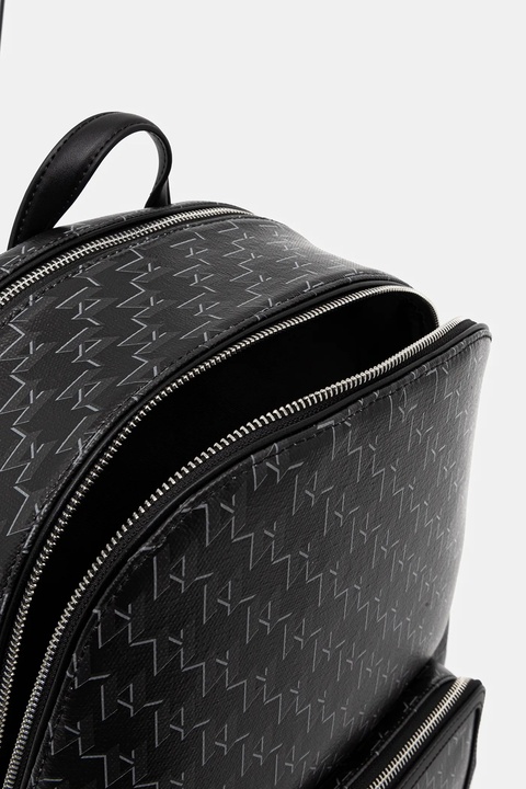 Karl Lagerfeld plecak damski kolor czarny duży wzorzysty A1W30188 - zdjęcie produktu nr 2