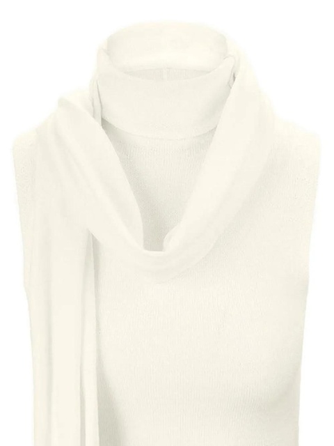 STAUD turtleneck scarf top - Neutrals - zdjęcie produktu nr 2