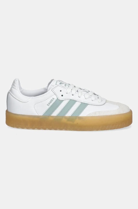 adidas Originals sneakersy skórzane Sambae kolor biały JP5609 - zdjęcie produktu nr 2