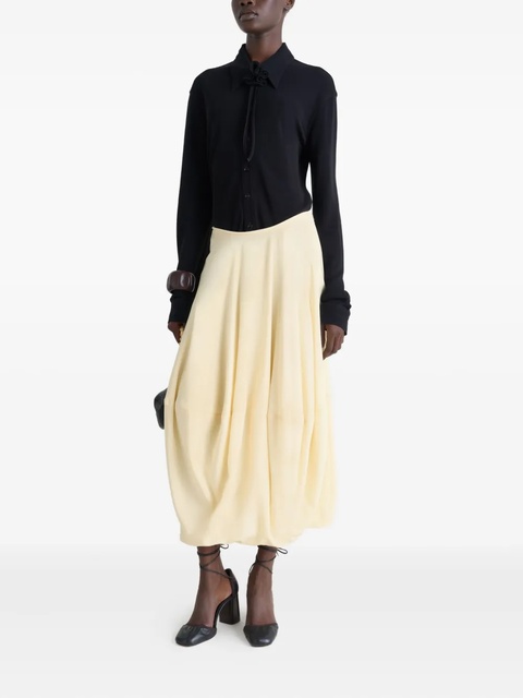 LEMAIRE balloon midi skirt - Yellow - zdjęcie produktu nr 1