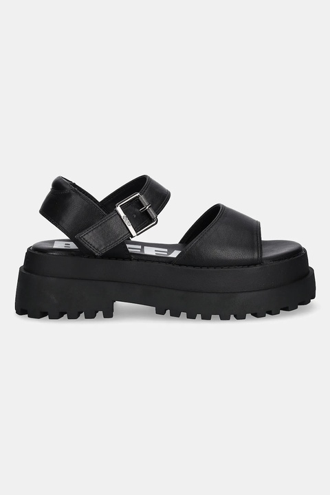 Buffalo sandały Pluto Jojo damskie kolor czarny na platformie 1602267-BLK - zdjęcie produktu nr 1