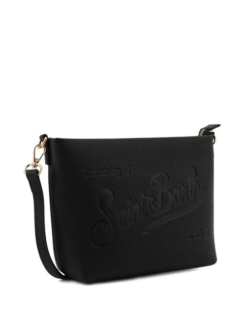 MC2 Saint Barth Aline logo-devossed shoulder bag - Black - zdjęcie produktu nr 2