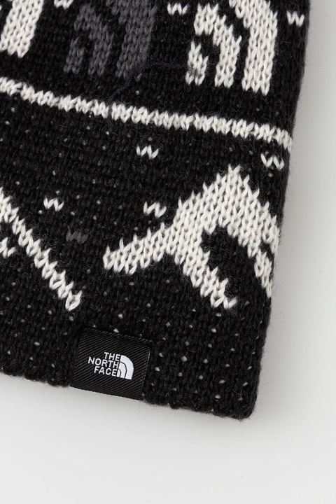 The North Face czapka Cabin Ski Tuke kolor czarny NF0A8CH0HNF1 - zdjęcie produktu nr 2