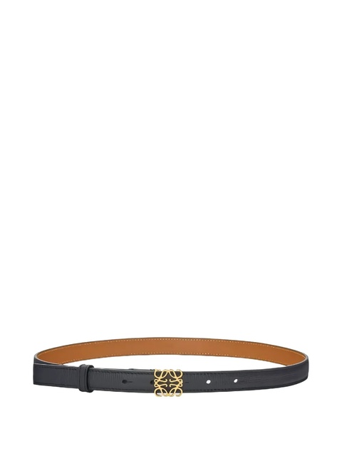 LOEWE leather logo-plaque belt - Blue - zdjęcie produktu nr 1