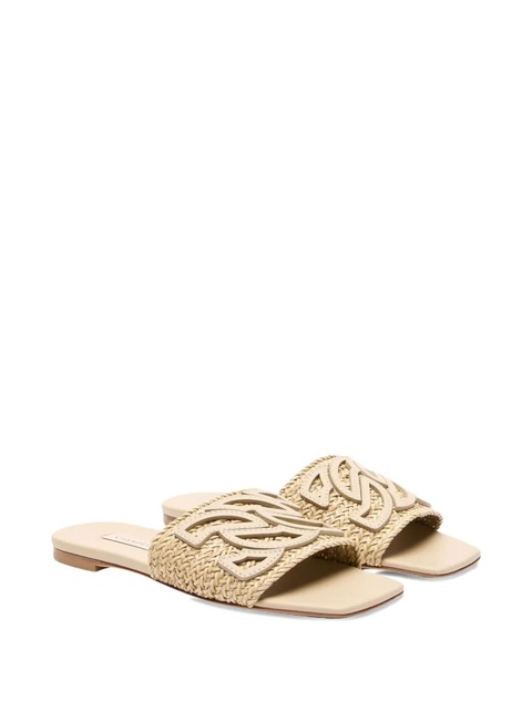 Casadei woven-strap flat sandals - Neutrals - zdjęcie produktu nr 2