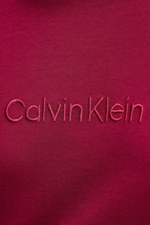 Calvin Klein Underwear piżama bawełniana damska kolor bordowy bawełniana LV00QS7578 - zdjęcie produktu nr 2