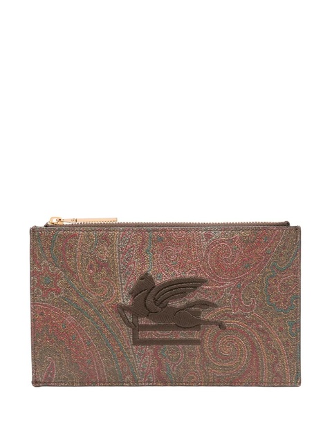 ETRO medium Paisley wallet - Brown - zdjęcie produktu nr 1
