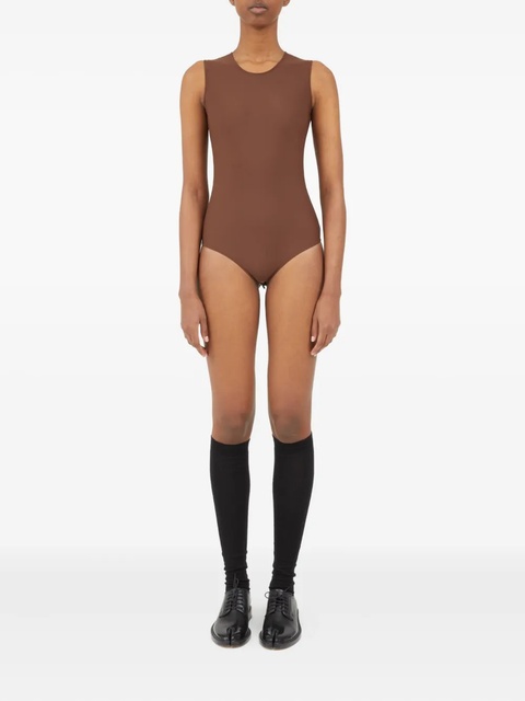Maison Margiela sleeveless bodysuit - Brown - zdjęcie produktu nr 1
