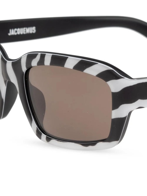 Jacquemus Jac64 sunglasses - Black - zdjęcie produktu nr 1