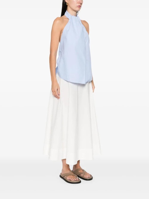 St. Agni halter tie-back top - Blue - zdjęcie produktu nr 2