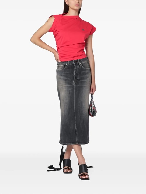 Vivienne Westwood logo-embroidered short-sleeved T-shirt - zdjęcie produktu nr 2