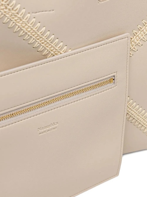 Nanushka The Origami tote bag - Neutrals - zdjęcie produktu nr 2