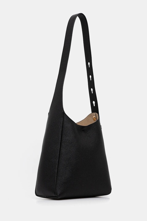 Tory Burch torebka skórzana Romy Small kolor czarny 175172-001 - zdjęcie produktu nr 2