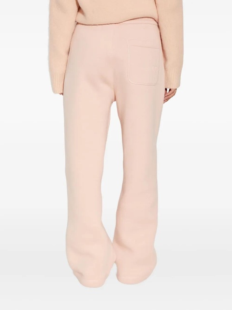 AMI Paris heart-embroidered side-seam sweatpants - Pink - zdjęcie produktu nr 2