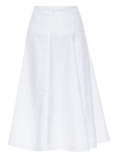 Jacquemus panelled flared midi skirt - White - zdjęcie produktu nr 1