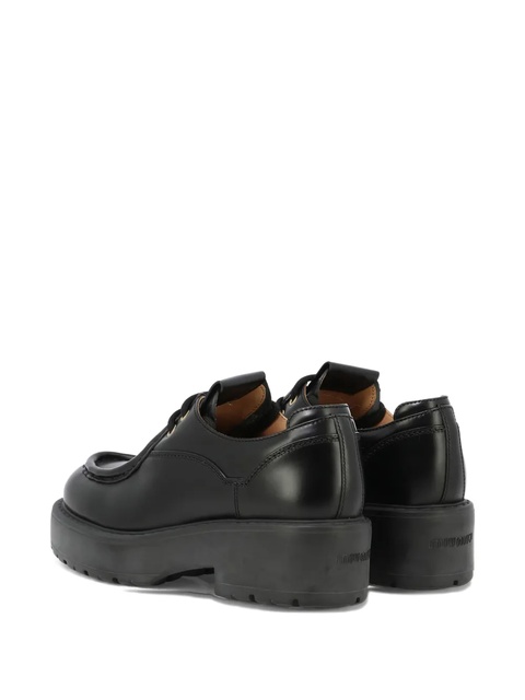 Miu Miu 55mm platform lace-up shoes - BLACK - zdjęcie produktu nr 2