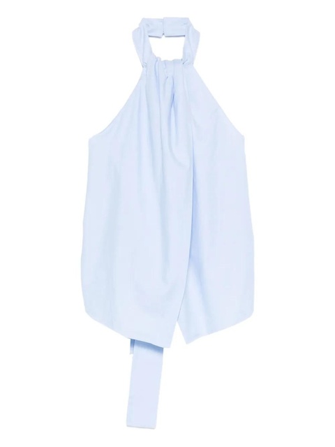 St. Agni halter tie-back top - Blue - zdjęcie produktu nr 1