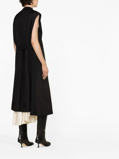 Jil Sander single-breasted tailored vest - Black - zdjęcie produktu nr 1