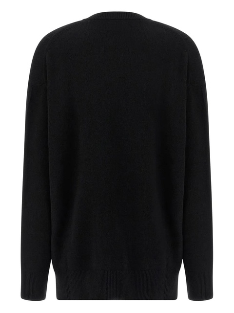 Jil Sander V-neck sweater - Black - zdjęcie produktu nr 2