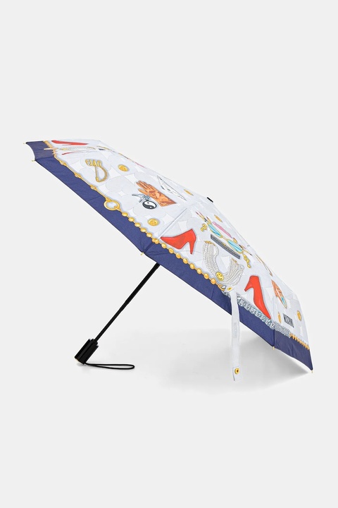 Moschino parasol kolor szary 8970 - zdjęcie produktu nr 1