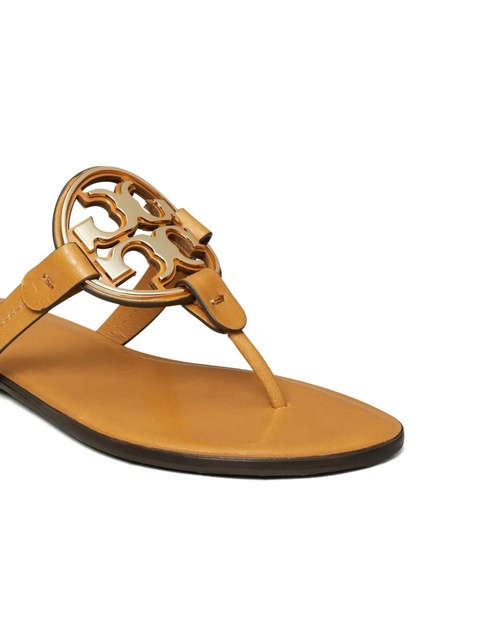 Tory Burch miller leather sandals - Brown - zdjęcie produktu nr 2