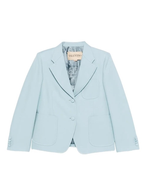 Valentino Garavani single-breasted blazer - Blue - zdjęcie produktu nr 1