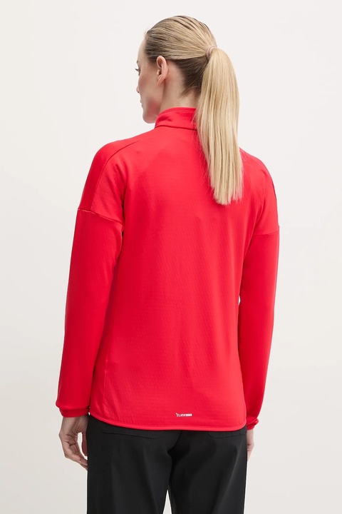 adidas TERREX bluza sportowa Xperior kolor czerwony gładka JE1360 - zdjęcie produktu nr 2