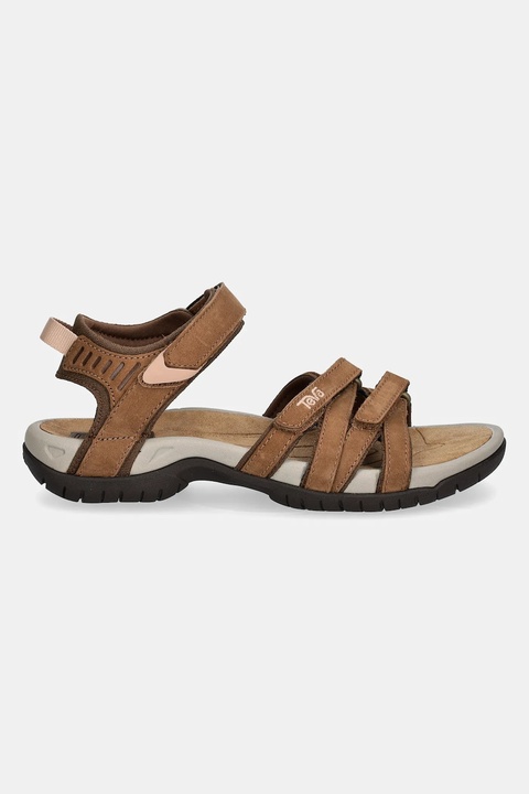 Teva sandały Tirra Leather damskie kolor brązowy 4177-HYBR - zdjęcie produktu nr 2