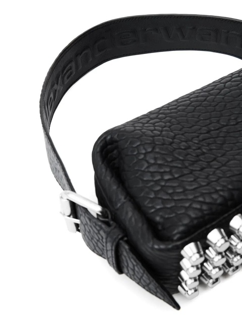 Alexander Wang small Ricco leather shoulder bag - Black - zdjęcie produktu nr 2
