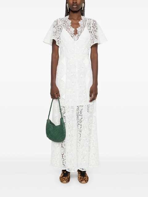 Maje floral-lace maxi dress - White - zdjęcie produktu nr 2