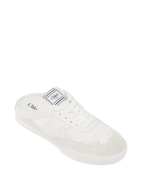 Chloé Kick lace-up mule sneakers - Neutrals - zdjęcie produktu nr 2