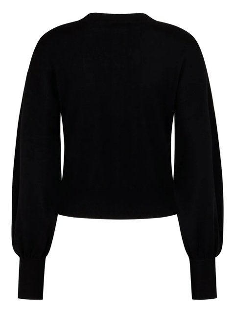 ZIMMERMANN Hypnotic Jewel buttoned-up cardigan - Black - zdjęcie produktu nr 1