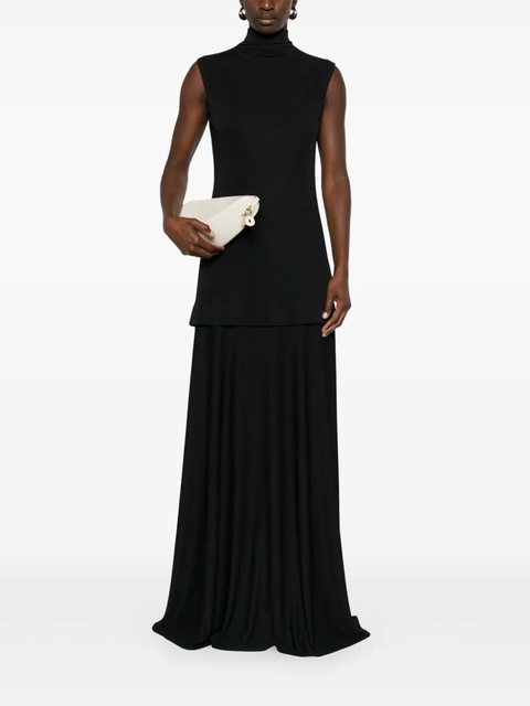 Jil Sander layered midi dress - Black - zdjęcie produktu nr 2